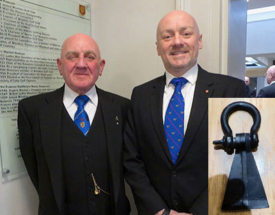 Ted Baker and son Steven Baker OBE. Inset: A Lewis. Ted Baker and son Steven Baker OBE. Inset: A Lewis.