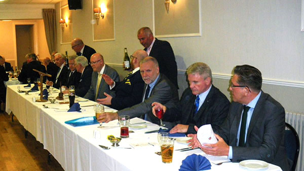 Furness and South Lakeland top table at the Group Dinner. Furness and South Lakeland top table at the Group Dinner.