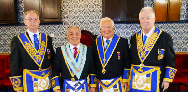 Pictured from left to right, are: Howard Griffiths, William Wenton, David Painter and John Murphy.
