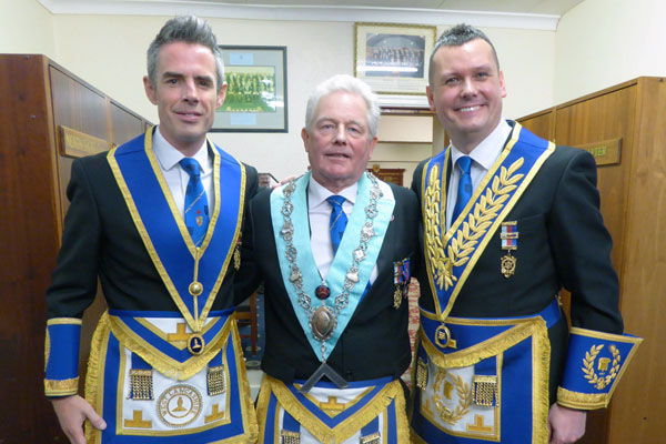 Pictured from left to right, are: David Edwards, Bob Bennett and John Lee.