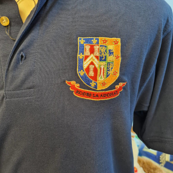 4XL Provincial Polo Shirt with Embroidered Logo