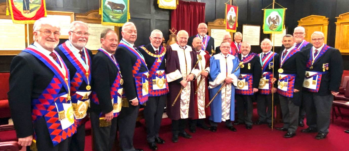 Sandylands Chapter. Pictured from left to right, are: John Robson, Phil Gardner, Paul Broadley, Barrie Crossley, Tony Harrison, Mike Craddock, Carl Horrax, Harry Chatfield, Paul Thompson, Keith Lamb, Steve Fox, Chris Butterfield, Peter Mason, David Thomas, Paul Fuery and Chris Brown.