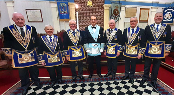 Pictured from left to right, are: Roly Saunders, Alan Jones, Keith Kemp, Craig McNicol, David Grainger, Phil Preston and Barry Fitzgerald.