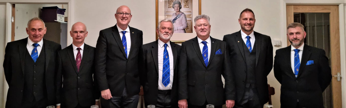 Pictured from left to right, are: Tim Gill, Alan Pattinson, Gary Rogerson, John Derbyshire, Peter Schofield, Mark Little and Robb Fitzsimmons.