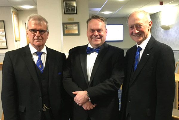 Pictured from left to right, are: John Selly, Andrew Parry and Barry Jameson.