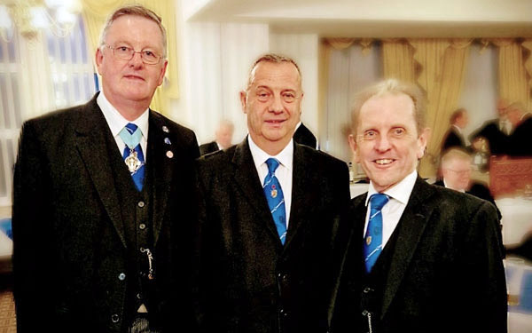  Pictured from left to right, are: Bob Duff, Peter Lockett and Frank Laird.