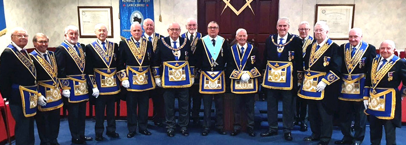 John with the grand and Provincial grand officers in attendance.