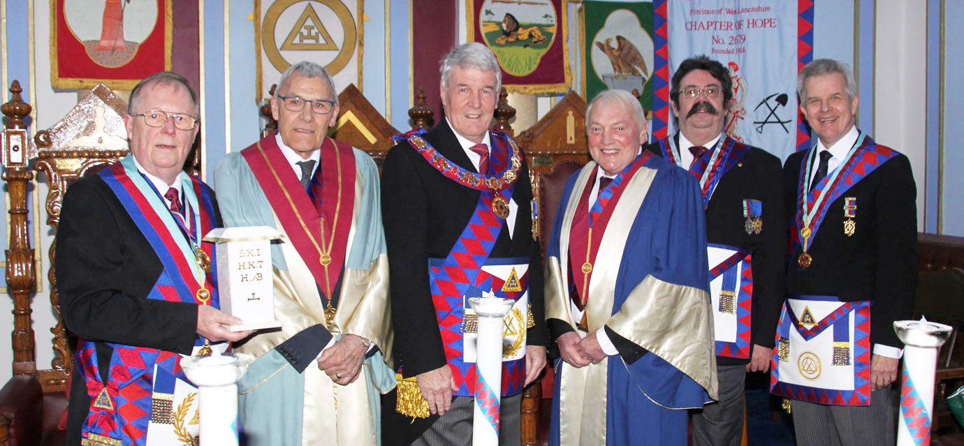 Pictured from left to right, are: Colin Rowling, Godfrey Calcutt, Paul Renton, Tony Pickering, Nigel Paton and Stuart Boyd.