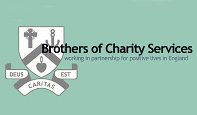 The Brothers of Charity Services logo. The Brothers of Charity Services logo.