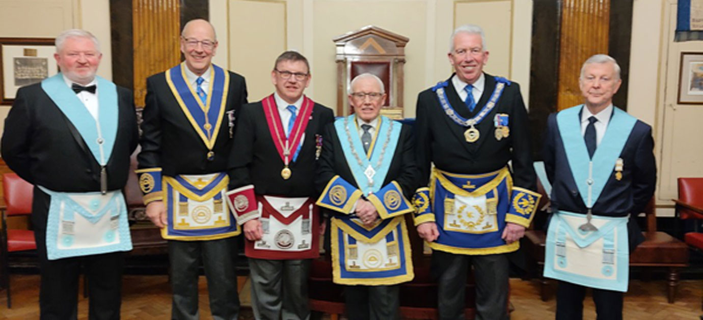 Pictured from left to right, are: Carl Davies, Ed Mawdsley, John Shaw, John Fegan, Mark Matthews and Russ Mundy.