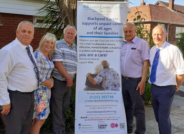 Pictured from left to right, are: John Topping, Terry Hodkinson, Jeff Lucas, Chris Tittley and Allan Lock. Pictured from left to right, are: John Topping, Terry Hodkinson, Jeff Lucas, Chris Tittley and Allan Lock.