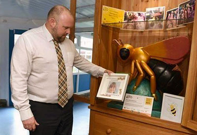 Chris launched the Sparkle Bean Trust earlier this year. Chris launched the Sparkle Bean Trust earlier this year.