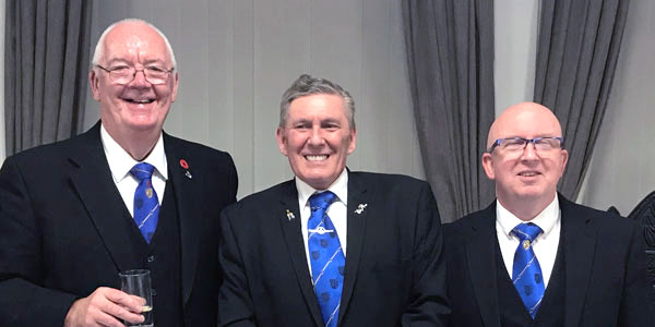Pictured from left to right, are: Ted Rhodes, Martin Atkinson and Colin Rogers. Pictured from left to right, are: Ted Rhodes, Martin Atkinson and Colin Rogers.