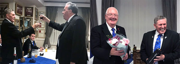 Pictured from left to right, are: Ted Rhodes, Martin Atkinson and Colin Rogers. Pictured from left to right, are: Ted Rhodes, Martin Atkinson and Colin Rogers.