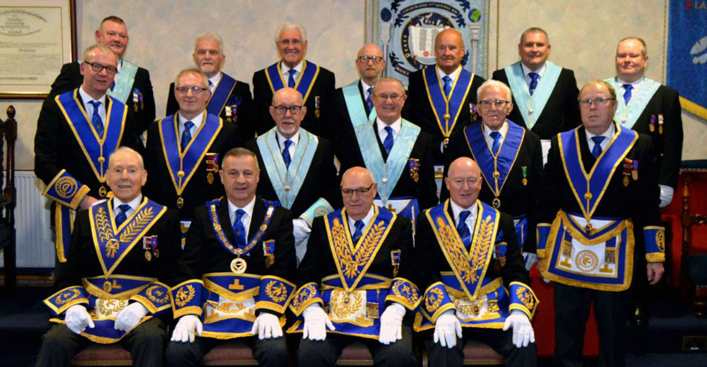 All the members of Rivington Lodge present. All the members of Rivington Lodge present.