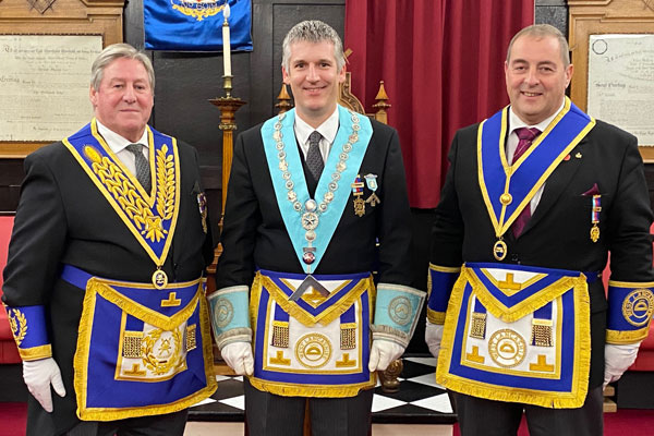 Pictured from left to right, are: Neil McGill, Chris Larder and Scott Devine.