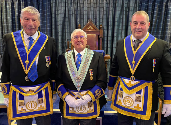 Pictured from left to right, are: Michael Dickinson, Eddie Parkinson and Scott Devine. Pictured from left to right, are: Michael Dickinson, Eddie Parkinson and Scott Devine.