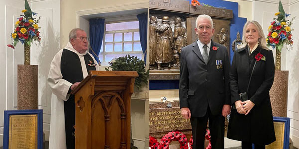 Pictured left: Rev John Williams. Pictured right: Mark Matthews and his wife Debbie. Pictured left: Rev John Williams. Pictured right: Mark Matthews and his wife Debbie.