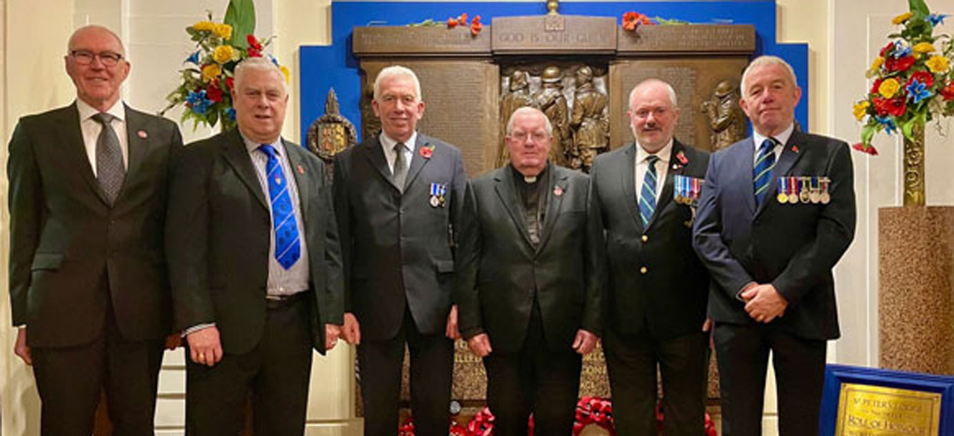 Pictured from left to right, are: Neil Francis, Dave Johnson, Mark Matthews, Rev John Williams, Bob Paterson and Geoffrey Green. Pictured from left to right, are: Neil Francis, Dave Johnson, Mark Matthews, Rev John Williams, Bob Paterson and Geoffrey Green.