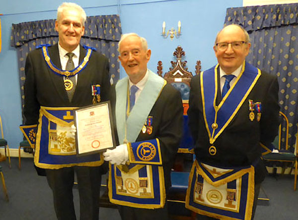 Pictured from left to right, are: Andrew Whittle, Ron Everard and John Gibbon.