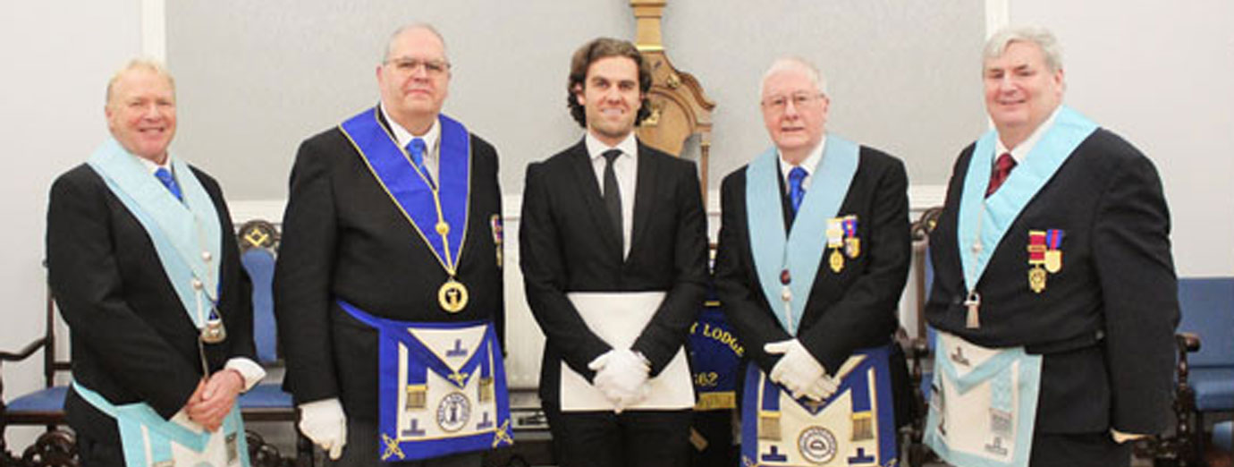 Pictured form left to right, are: Mark Thomas, Neil Ward, Jordan Eveson, Jeffrey Lamb and Allan Spain. Pictured form left to right, are: Mark Thomas, Neil Ward, Jordan Eveson, Jeffrey Lamb and Allan Spain.