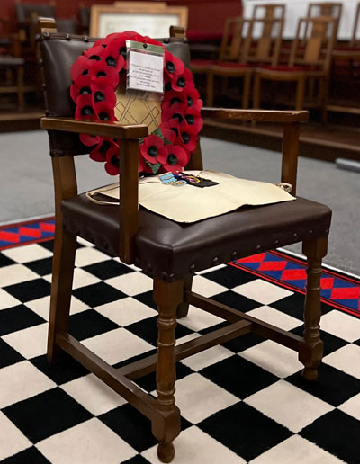 The empty chair. The empty chair.