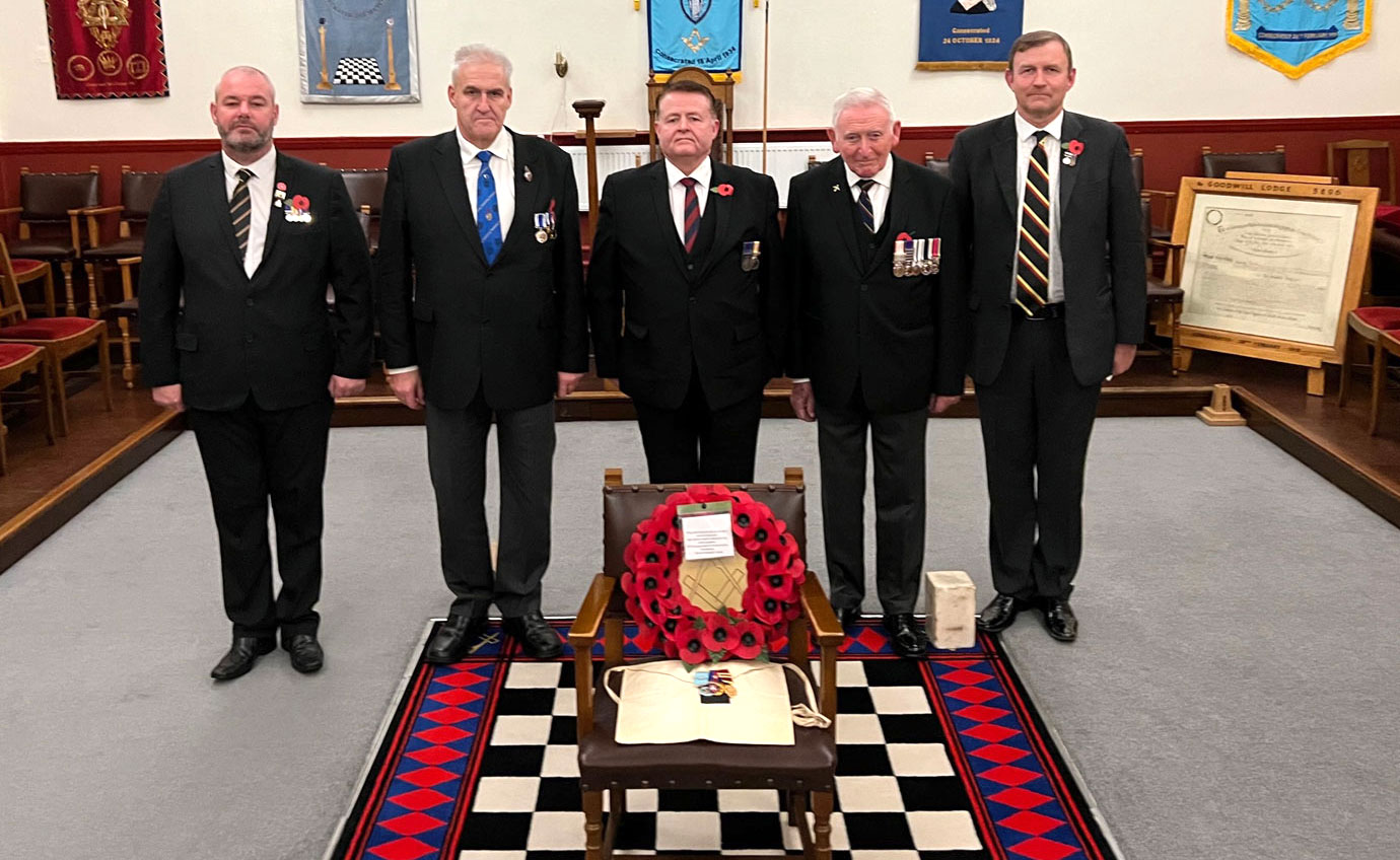 Ex-military brethren. Ex-military brethren.