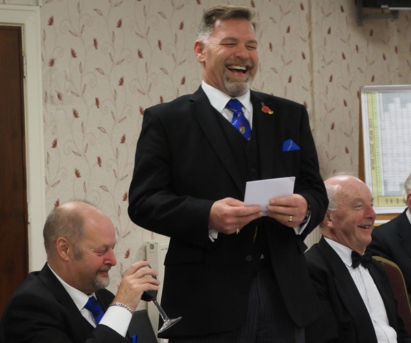 Pictured from left to right, are: John Cross, Chris Taylor and Stephen Kerrigan enjoying a jest Pictured from left to right, are: John Cross, Chris Taylor and Stephen Kerrigan enjoying a jest
