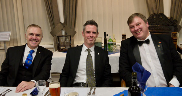 Pictured from left to right, are: Steve Jelly, David Edwards and Stephen Williamson.