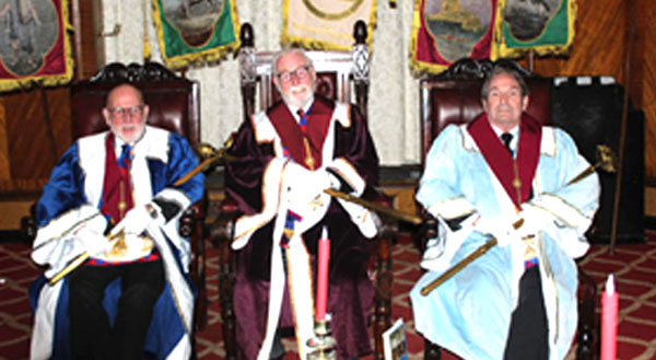 The three principals, from left to right, are: Ian Elsby, Mike Melling, David Jones. The three principals, from left to right, are: Ian Elsby, Mike Melling, David Jones.