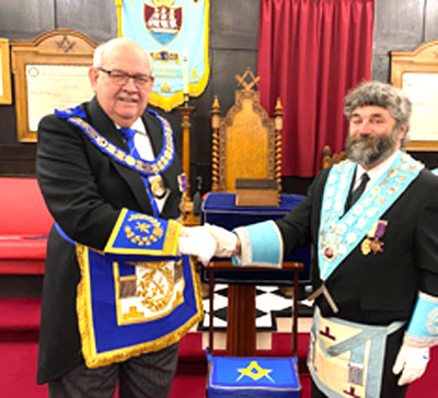 Pictured from left to right, are: Philip Gunning and Marian Korzeniowski. Pictured from left to right, are: Philip Gunning and Marian Korzeniowski.