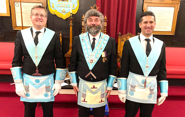 Pictured from left to right, are: Stephen Cooper, Marian Korzeniowski and Simon Das. Pictured from left to right, are: Stephen Cooper, Marian Korzeniowski and Simon Das.