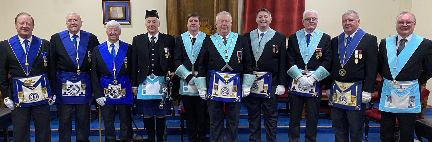 Pictured from left to right, are: Paul Broadley, Jim Woods, Jim Wilson, Tom Shankland, Kevin Isted, George Fox, Stewart Aimson, Bill Byrne, Dave Shaw and Paul Taylor.