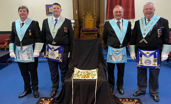 Pictured from left to right, are: Kevin Isted, Stewart Aimson, Paul Taylor and George Fox.