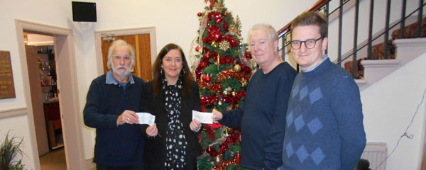 Pictured from left to right, are: Mal Yates, Lynnie Williams, John Murphy and Richard McLean Pictured from left to right, are: Mal Yates, Lynnie Williams, John Murphy and Richard McLean