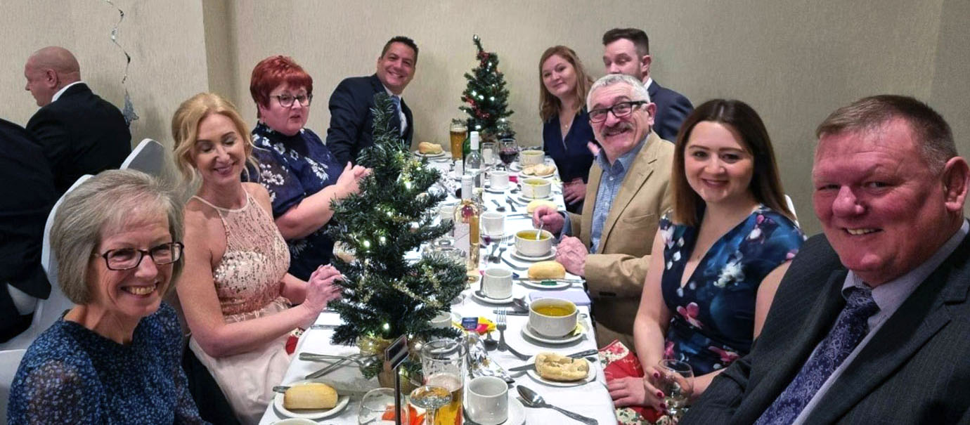 Preston Group Chairman John Rimmer (third right) with his family and guests excitedly awaiting Santa. Preston Group Chairman John Rimmer (third right) with his family and guests excitedly awaiting Santa.