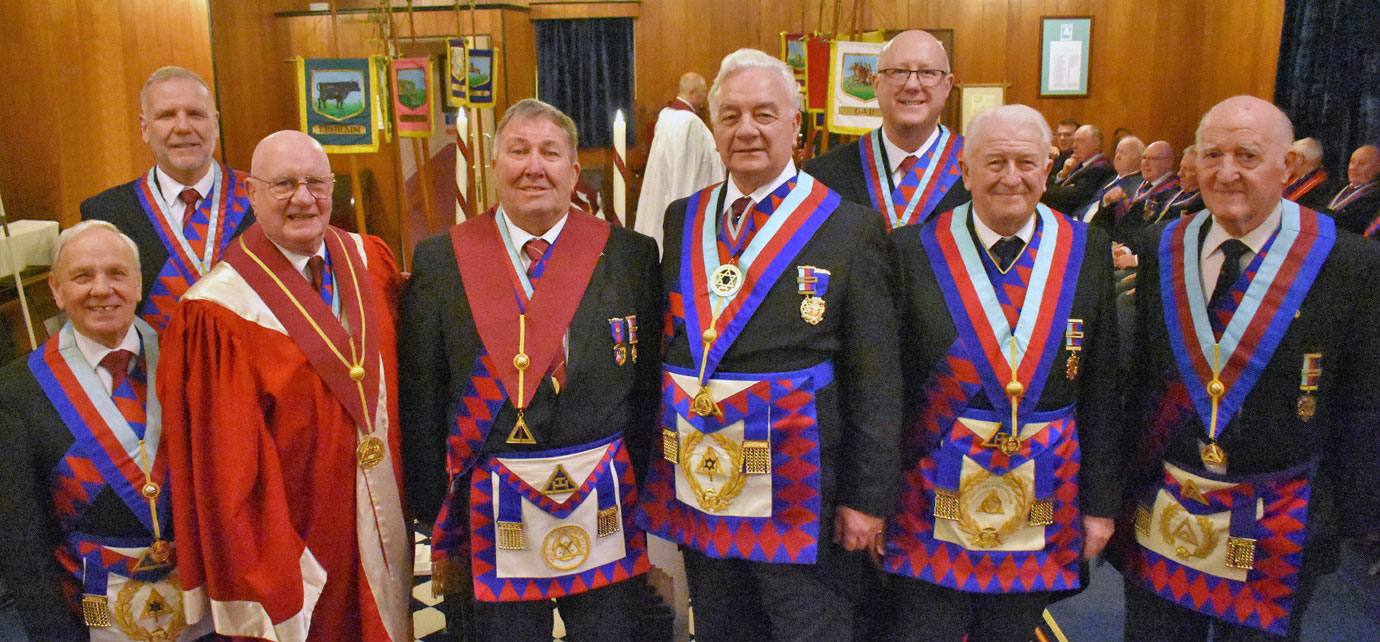 Pictured from left to right, are: Alan Jones, Barry Fitzgerald, David Grainger, Graham Slater, Barrie Crossley, Gary Rogerson, Norman Thompson and Rowly Saunders. Pictured from left to right, are: Alan Jones, Barry Fitzgerald, David Grainger, Graham Slater, Barrie Crossley, Gary Rogerson, Norman Thompson and Rowly Saunders.