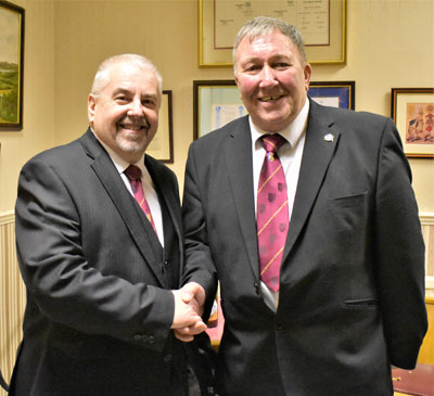 Chris Butterfield (left) and Graham Slater. Chris Butterfield (left) and Graham Slater.