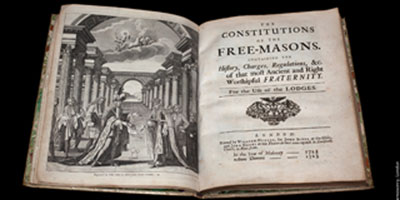 Anderson’s Constitutions of Freemasonry 1723. Anderson’s Constitutions of Freemasonry 1723.