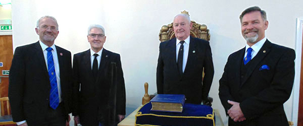 Pictured from left to right, are: Derek Midgley, Martin Walsh, Phil Stansbie and Chris Taylor. Pictured from left to right, are: Derek Midgley, Martin Walsh, Phil Stansbie and Chris Taylor.