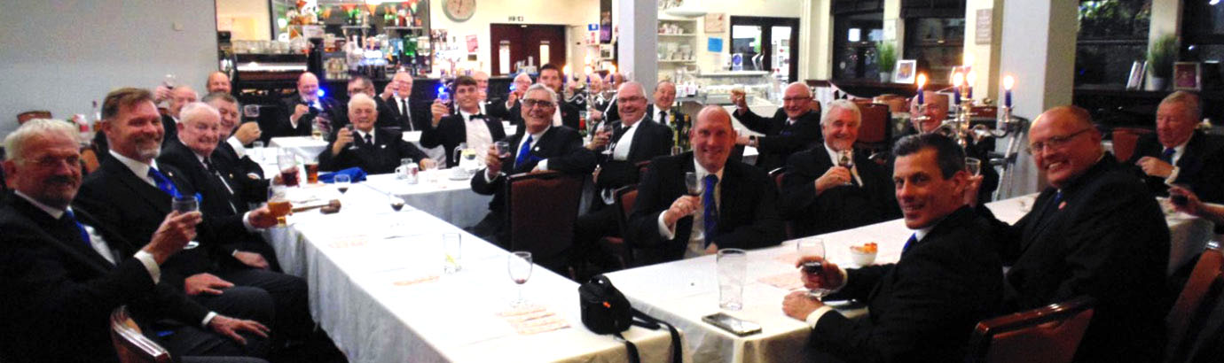 Lively celebrations at the festive board. Lively celebrations at the festive board.