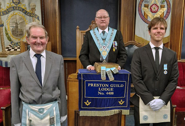 Pictured from left to right, are; David Hindle, Cliff Jones and Hugo Labat. Pictured from left to right, are; David Hindle, Cliff Jones and Hugo Labat.