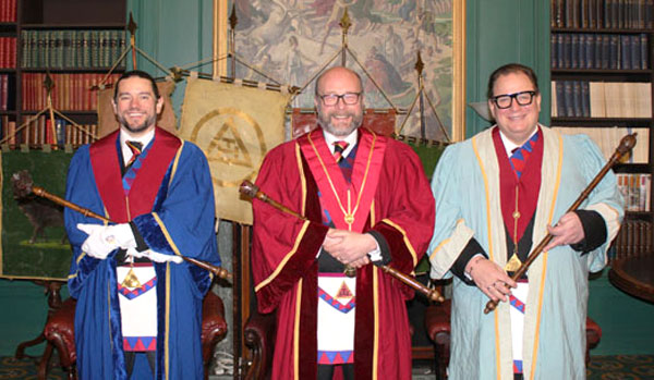Pictured from right to left, are the three principals: Matt Casson, John Gibson and Sean Brookhouse.