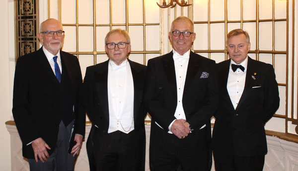 Pictured from left to right, are: John James, Roy Williams, Jim Murphy and Patrick Kent. Pictured from left to right, are: John James, Roy Williams, Jim Murphy and Patrick Kent.