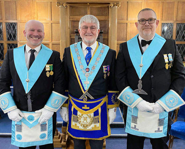 Pictured from left to right, are: Matthew Preston, John Robson and Stuart Thompson. Pictured from left to right, are: Matthew Preston, John Robson and Stuart Thompson.