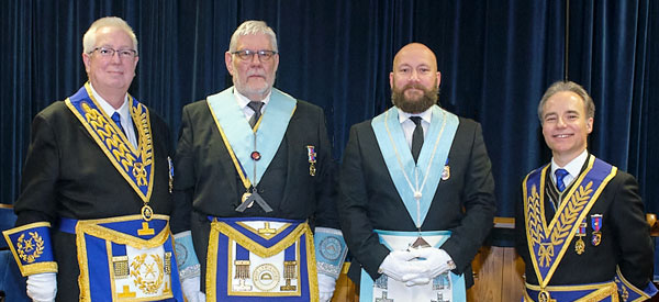 Pictured from left to right, are: John Murphy, David Rowlinson, Garry Jones and Jonathan Heaton.