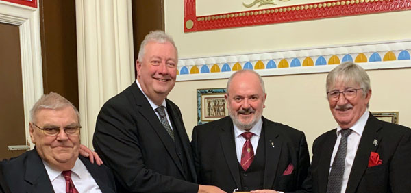 Pictured from left to right, are: Dave Aitken, Andrew Beddeson, Bob Paterson and Bill Culshaw. Pictured from left to right, are: Dave Aitken, Andrew Beddeson, Bob Paterson and Bill Culshaw.