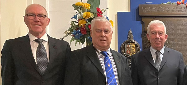 Pictured from left to right, are: Neil Francis, Dave Johnson and Mark Matthews