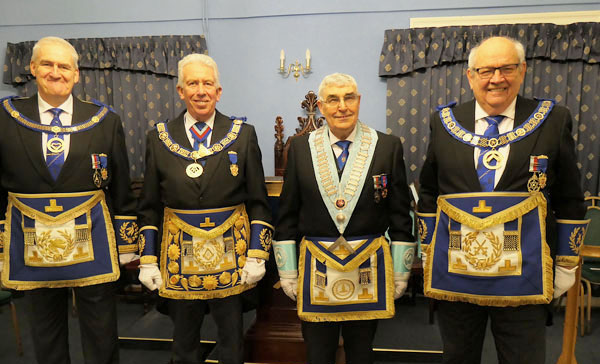 Pictured from left to right, are: Andrew Whittle, Mark Matthews, Fred Hulse and Philip Gunning. Pictured from left to right, are: Andrew Whittle, Mark Matthews, Fred Hulse and Philip Gunning.