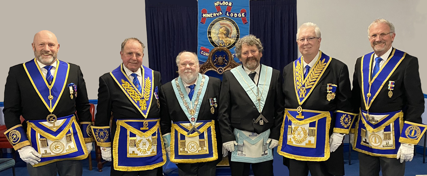 Pictured from left to right, are: Stephen Dunne, Graham Chambers, Iain Beckett, Arnold Neale, John Murphy and Derek Midgley.